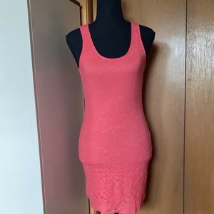 Summer lace mini dress